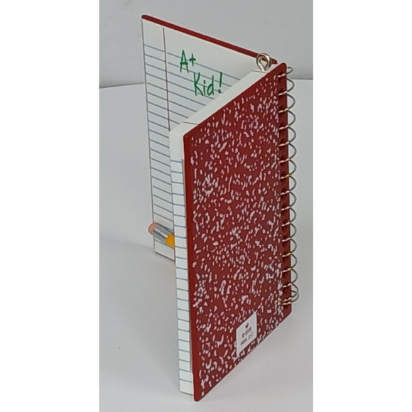 2008 Hallmark Keepsake “School Memories” Notebook A+ Kid Ornament - Picture 6 of 9